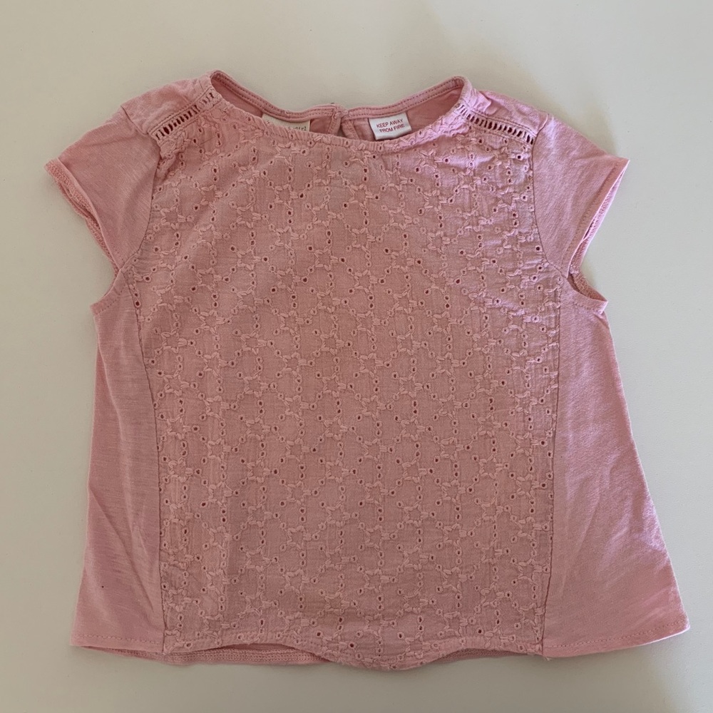 ZARA baby girls short sleeve t-shirt